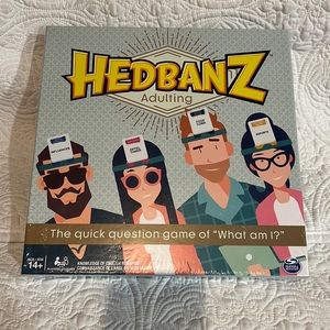 Hedbanz Adulting game, new in package